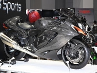 フルドライカーボンのハヤブサは約450万円！ナップス製ボディキットの完成度にため息…東京モーターサイクルショー2023 画像