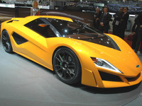 【ジュネーブモーターショー09】ジウジアーロ、MAX300km/hのハイブリッドスポーツ提案 画像