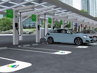 ユビ電が急速充電サービスに参入、2027年までに100か所 画像