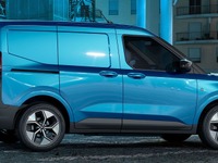ボクシーなEV、『Eトランジット・クーリエ』…フォードが欧州で発表 画像