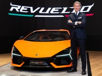 ランボルギーニの1015馬力電動スーパーカー『レヴエルト』、米国上陸…ニューヨークモーターショー2023 画像