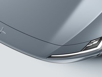 ポールスターの新型電動SUVクーペ、ティザー…上海モーターショー2023で実車発表へ 画像