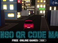 QRコードが立体化、迷路のような街を駆け抜ける…デンソーがブラウザゲーム公開 画像