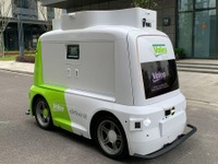 人や車とコミュニケーションしながら自動運転、ヴァレオの電動配送ドロイド…上海モーターショー2023 画像
