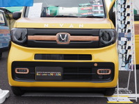 ウッディなテイストと大人2人就寝が魅力：ホンダカーズ神奈川中「ラクネル N-VAN」…神奈川キャンピングカーショー 画像