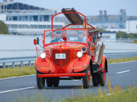 戦中戦後に活躍した「ニッサン180消防車」をレストア…東京国際消防防災展2023で披露予定 画像