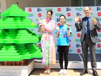 トラクターやゴミ収集車、マテルの「メガブロック・グリーンタウン」を東北道蓮田SAで体感! 5月2・3日 画像