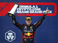 【F1 マイアミGP】フェルスタッペンが今季3勝目、レッドブル・ホンダが今季4度目のワンツーフィニッシュ 画像