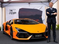 ランボルギーニ、電動スーパーカーの『レヴエルト』を披露…伊モーターバレーフェスト2023 画像