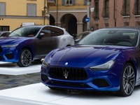 マセラティのV8、最終モデルのひとつを『ギブリ』と『レヴァンテ』に設定…グッドウッド2023で発表へ 画像
