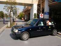 東京オリンピック招致、タクシーに気合いのステッカー 画像