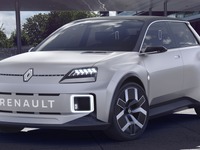 ルノー『5』プロトタイプ、2024年市販のEVをプレビュー…全仏オープンテニス2023展示予定 画像