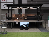 カヤバの油圧技術満載のキャンピングトレーラー…東京トレーラーハウスショー 画像