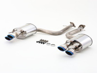 チタンブルーが輝く4テール！ レクサス IS500 用エキゾーストシステム「トムス・バレル」 画像