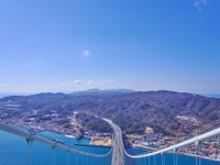 明石海峡大橋300mに登る、海面上1kmを歩く…インフラツアー 画像