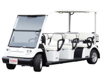 ヤマハ発動機とJAF、7人乗り電動ランドカーで地域社会の課題解決へ　自治体・公共Week2023に出展 画像