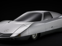 メルセデスベンツ『C111』、伝説的コンセプトカーが再来か…ティザー公開 画像