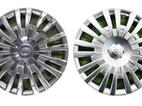 タクシーのホイールキャップを「ピカピカ」に復活…リユースの所要時間短縮、廃棄量も削減 画像