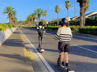 三浦半島で小型EV・電動キックボード体験、京急・三崎口駅前にステーション設置 画像