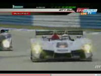 ［動画］ルマン開幕戦、アウディとプジョーの熾烈なバトル 画像