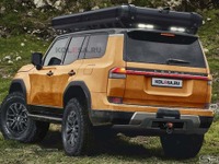 レクサス『GX』新型、迫力の冒険仕様「オーバーランディング」投入の可能性は!? 画像