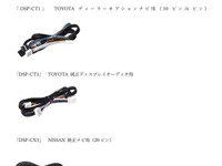 ビートソニックがDSP機能付きアンプ「TOON X」専用の接続用ハーネスと延長ケーブルが発売 画像