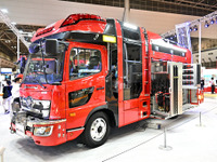 ヒーローの相棒、モリタの消防車キャビンはかっこいい…東京国際消防防災展2023 画像