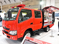 普通免許で運転できる消防車、モリタ REDSEAGULL Light…東京国際消防防災展2023 画像