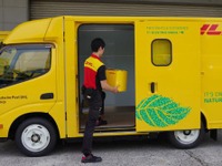 DHLエクスプレス、2023年中にEVトラック19台を追加導入 画像