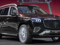 メルセデスマイバッハ『GLS』改良新型、威風堂々の大型グリル採用［詳細画像］ 画像