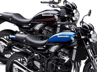 カワサキ Z900RS に「ブルー×ブラック」と「ブラックピンスト」の新グラフィック登場 画像