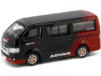 ADVANのサポートカーがダイキャストミニカーで登場…トヨタ・ハイエースといすゞ トラック 画像