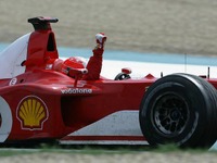 【F1フランスGP決勝】ミハエル、史上最速でタイトル奪取!! 画像
