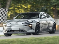 ポールスターの4ドアクーペEV『5』、最新プロトタイプ発表へ…グッドウッド2023 画像