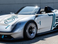 ポルシェがEVスピードスター提案、最初のスポーツカー「356」に敬意…グッドウッド2023 画像