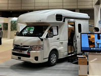 スライドドア/大型リアゲート搭載のキャンピングカー『ロビンソンAI』、首都圏でレンタル開始 画像