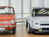 アウディの歴史的旧車を電動化、240馬力モーター搭載…実習生のプロジェクト 画像