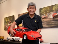 フェラーリ木製モデラー、山田健二の世界…6分の1スケールで 画像