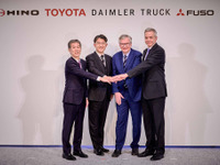 【株価】日野自動車が続伸、三菱ふそうと経営統合に向けプロジェクトチーム設置 画像