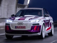 アウディの次世代デジタルライト、『Q6 e-tron』に採用へ…プロトタイプの写真を公開 画像