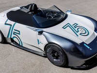 ポルシェ、1088馬力のEVスピードスター提案…スポーツカー誕生75周年を祝う 画像