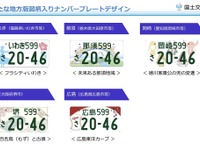 新しい地方図柄入りナンバー決定、沖縄県の「首里城復興」など10地域 画像