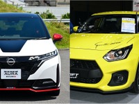 【ノートオーラNISMO vs スイフトスポーツ】日本が誇るホットハッチ2台を徹底比較！ 画像