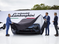 ランボルギーニ初のEV、パワーは1360馬力以上…コンセプトカー発表 画像