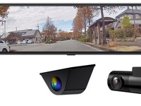 フロントカメラなしの後方特化型、録画機能付デジタルルームミラー発売…MAXWIN 画像