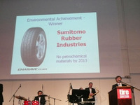 住友ゴム、環境への取組みで Environmental Achievement of the Year を受賞 画像