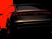 アウディの最上位SUV『Q8』、改良新型を9月発表へ 画像