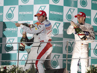 【トヨタF1】グロック、チームに2戦連続の表彰台…マレーシアGP 画像