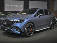 メルセデスAMG EQE SUV…逞しいデザインがダーククローム仕上げで光る［詳細画像］ 画像