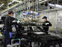 【株価】トヨタが反発---工場稼働再開、生産台数増加計画を好感 画像